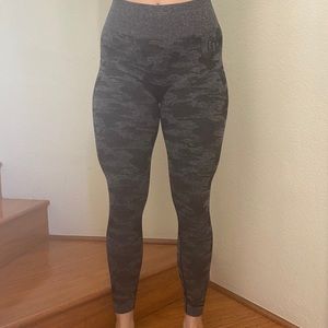 Gymshark grey camo seamless leggings
